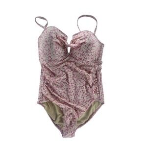 Kona Sol Size XL women's bathing suit. Multi-color floral design.‎ Beautiful.